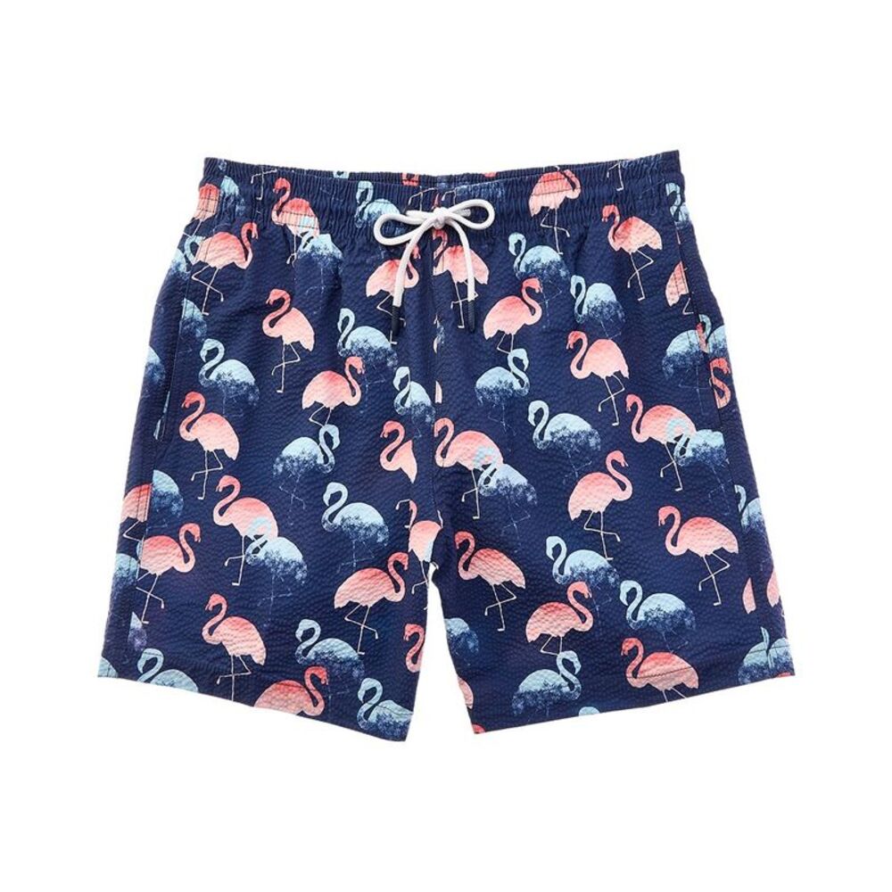 Trunks Surf & Swim Co. Mens  Print Swim Trunk, Blue